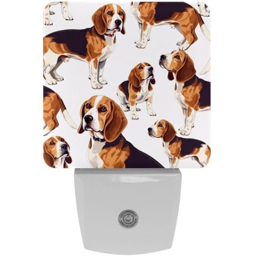 Lámpara de noche LED con sensor Beagle para niños miniatura 1
