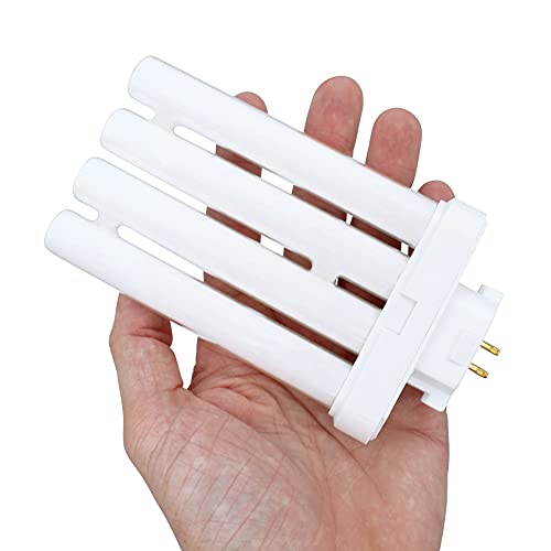 Lumenivo Fml 27W 6500K Bulb Quad Tube Fluorescent Light Bulb Gx10Q-4 4 Pin Base - Daylight Full Spectrum Tube Light Bulb - Sunlight Lamp Replacement Bulb - 10,000 Hours - 1330 Lumens #TOP3