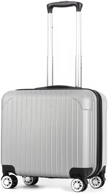 [SUNCN] スーツケース ミニ キャリーケース 機内持ち込み 3段階調節可能 超軽量 18インチ 四輪 ABS ユニバーサルホイ