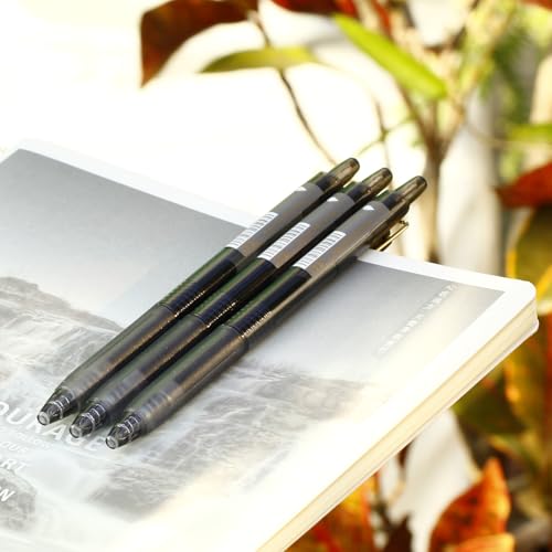 Bolígrafos Rollerball Gel XIZE SH 0.4mm negro pack x8 miniatura 5