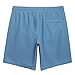 maamgic Mens Swim Trunks 9 Inch with Mesh Lining Bathing Suit Stretch Board Shorts with Zip Pockets for Swimming Blue 2XL