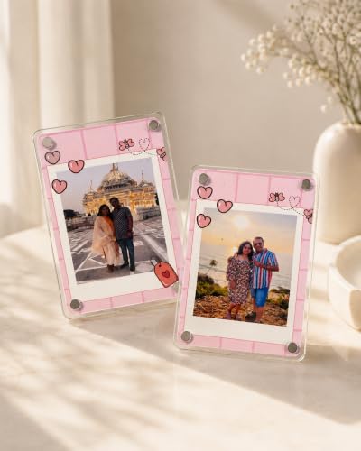 Image of HBH Photo Fridge Magnet with Custom Picture Print Decorative Item