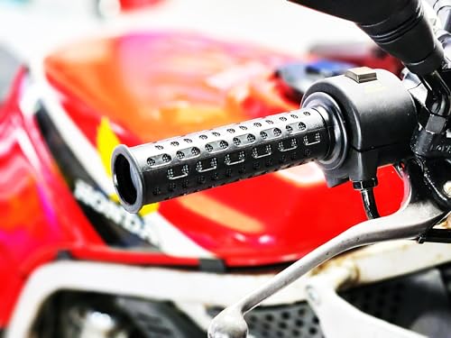 オールドグリップ NCY貫通グリップ黒120mmリード50 AF20 AF48 リード90 HF05