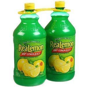 ReaLemon 100% Lemon Juice - 2/48 Ounce Bottles (4 Pack)