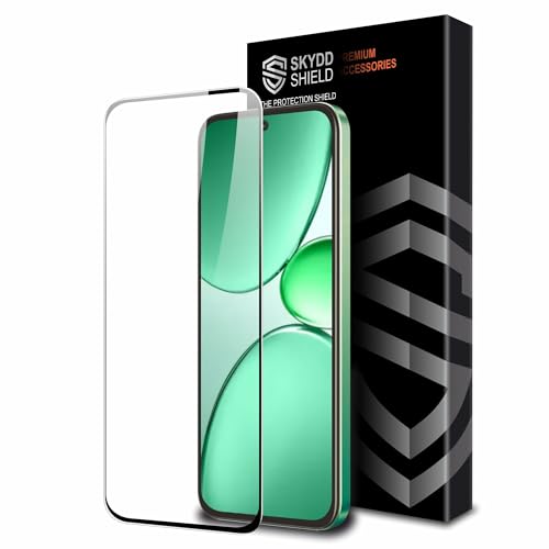 Image of Military-Grade Gorilla Tempered Glass For Realme 15x, C85 and Realme Narzo 90X (6.8 Inch) With Installation Kit | Edge to Edge Coverage | Black