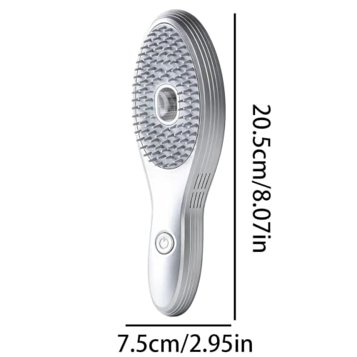 Cepillo en aerosol para el cabello peine antiestático y de vapor para salón 6