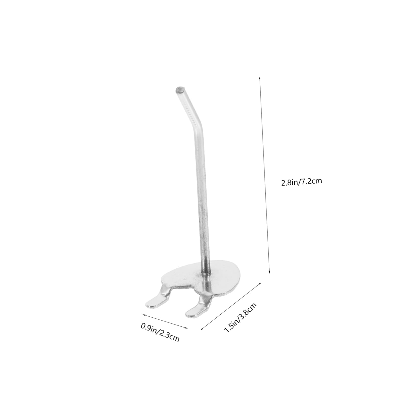 BUGUUYO 20pcs Metal Pegboard Hooks for Heart Shaped Hooks Easy to Install Remove