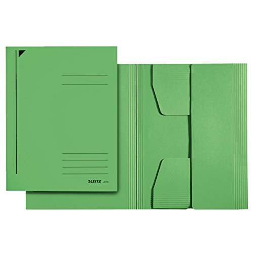 Preisvergleich Produktbild Leitz 25 x Jurismappe A4 320g / qm Karton grün