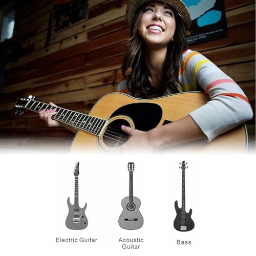 Sangle de Guitare, 2Pcs Sangle Guitare avec Extrémités en cuir Sangle de Guitare avec Longues Extrémités en cuir + 6 médiators + 2 sangles Sangle Guitare pour Guitares Lourdes Guitare Acoustique - Les Beatles, Paul McCartney, John Lennon, RIngo Starr, George Harrison Sangle de Guitare, 2Pcs Sangle Guitare avec Extrémités en cuir Sangle de Guitare avec Longues Extrémités en cuir + 6 médiators + 2 sangles Sangle Guitare pour Guitares Lourdes Guitare Acoustique – Image 6