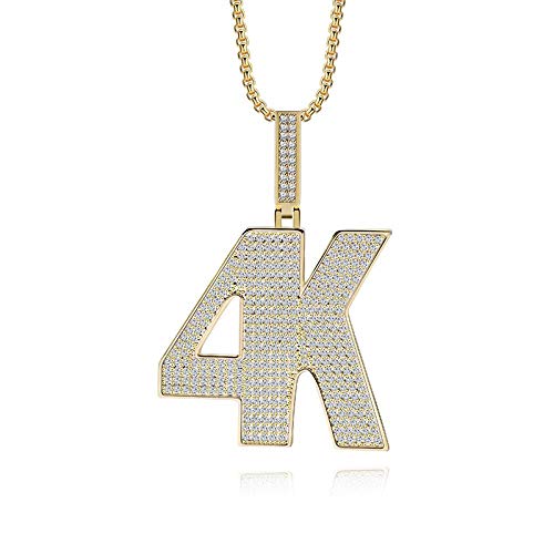 Collier hip hop pendentif hommes pour exprimer un tempérament fort