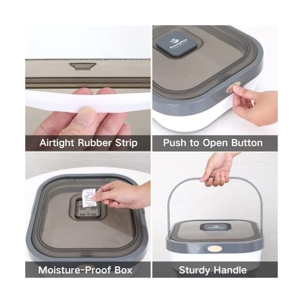 Foldable Food Storage Bin