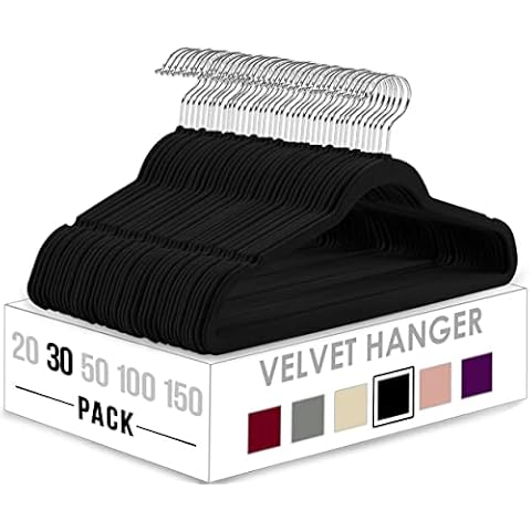 Utopia Home Premium Velvet Hangers Cover