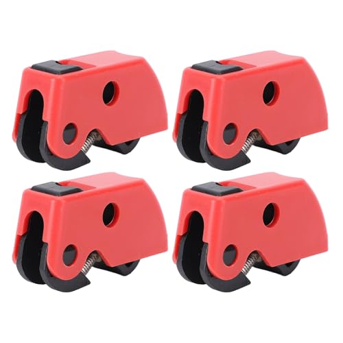 10Pcs Circuit Breaker Lockout Device, Lockout Tagout Kit Lock Out Device, Electrical Box Circuit Breaker Lockout, Lockout Tagout Breaker Lock for Industrial Automotive Factory