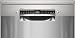 Bosch Serie 4, Freistehender Geschirrspüler, 60 cm, Silver Inox, SMS4EMI06E