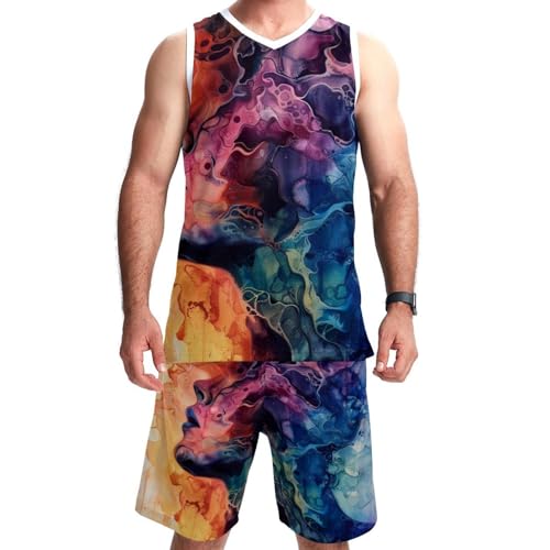 Combinaison de basket-ball ample homme et femme avec poches confort