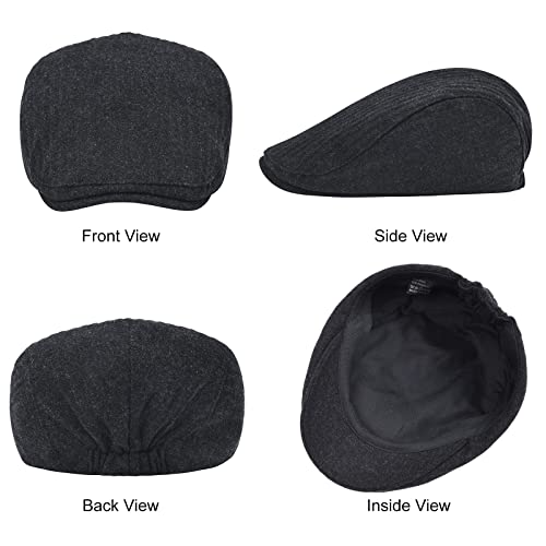 Image of STARANCE Men Wool Newsboy Cap