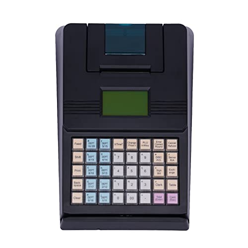 Electronic Lcd Cash Register Terminal Printer Pos System Removable Key Caps Abs Commercial Restaurant Cash Register Usb Serial Port For Small Businesses,Retailer,Supermarket,Grocery #TOP4