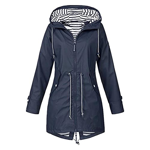 Veste pluie pour femme avec capuche stop humidité et vent