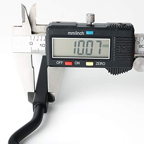 Alise 6-Inch Heavy Duty Hook And Eye Latch Lock For Sliding Doors Windows,Solid Sus304 Stainless Steel Gate Hooks Catch Lock,Matte Black Finish #TOP6