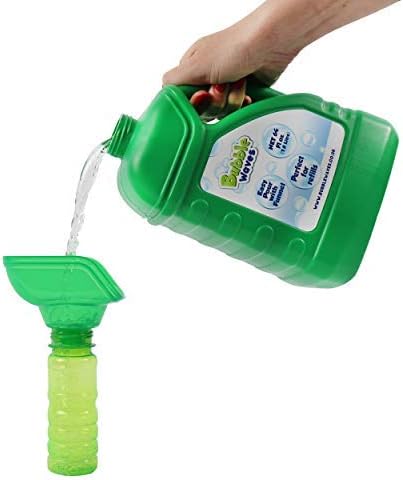 Laeto Bubble Waves Bubbles Mixture Solution Bottle of Bubble Liquid or Mix withFunnel (1.8 Litre with funnel x 1)