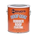 HENG'S INDUSTRIES Rubber Roof Coating - 1 Gallon | EPDM Rubber Roof | Rubber Roof Coat | RV Roof Repair | 42128-4