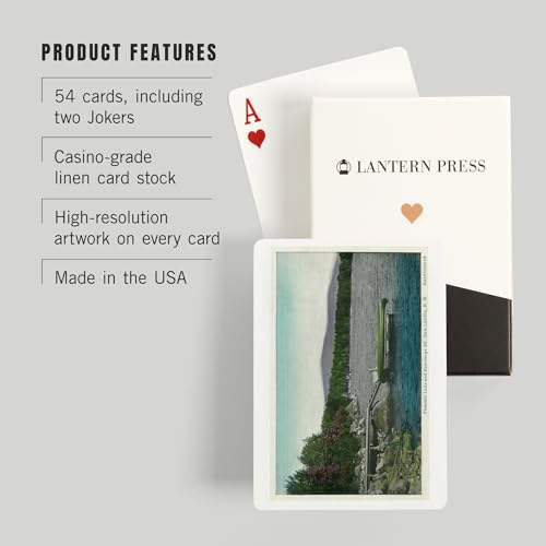 Baraja Póker 52 cartas New London, New Hampshire miniatura 3