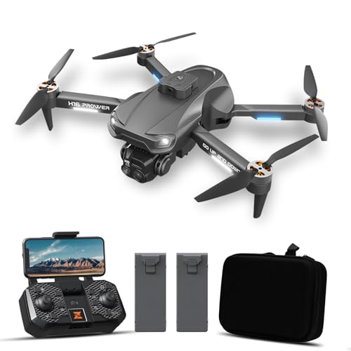 Drone with Camera 4K, TODAMU Beginner Drone with Obstacle Avoidance, Plegable Drones with Dual Camera, Optical Flow Hover, Gesture Selfie, Mini Drone Under 249g, For Travel, Indoor, Outdoor, Gift