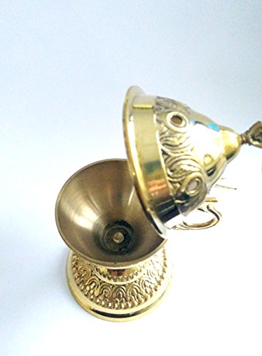 Christian Byzantine Orthodox Greek Censer Incense Burner Liturgy (4886B) #TOP1