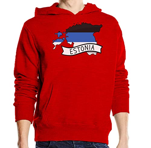 Sweat à capuche Estonie une idée cadeau originale pour passionnés