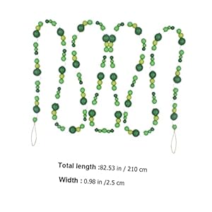 Holibannaholidaybeadedwoodenbeadsgreenbeadgarlandpatricksdayhangingwoodenbeadgarlanddecorationpatricksdaybeadsstnaturalhomedecorwallhangingdecorrural Urban Country Home Decor Holibanna holiday beaded wooden beads green bead garland patrick s day hanging wooden bead garland decoration patricks day beads st natural home decor wall hanging decor rural urban country home decor