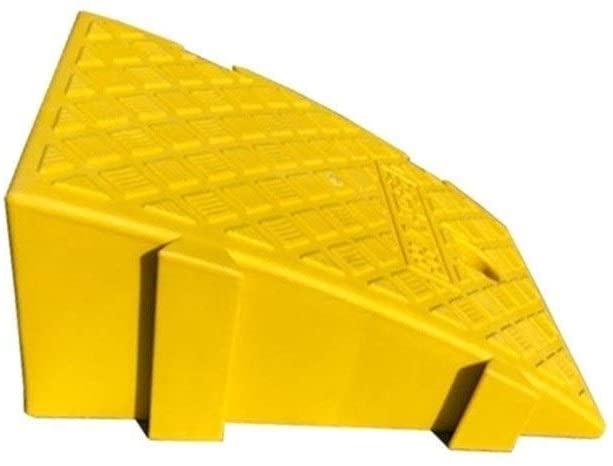 Rampe de trottoir plastique de 25x40x16cm pour poussette de bébé et véhicule