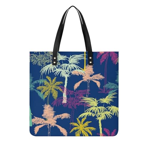 Sac à main shopper cocotier spacieux pour ne plus manquer de place en voyage