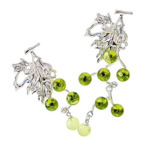 Boucles d'oreilles de fruits en peluche légères pour accessoiriser vos tenues de fête