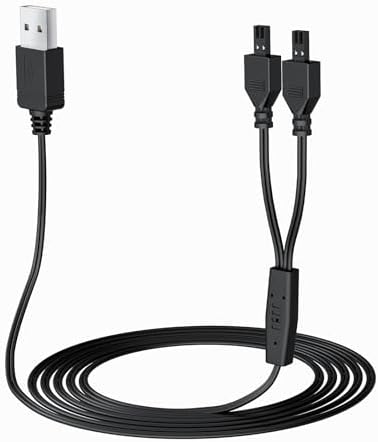 Lnauy for Petsafe Collar Charger Replacement, Power Cable Compatible with PetSafe Remote Trainer and Lite Remote Trainer 100/300/600 and 900 Yard Models USB Adaptor Cord