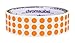 Orange, 1/4" Color Coding Dot Labels w/ Permanent Adhesive | 1,000 - 0.25 inch Circle Stickers per Roll