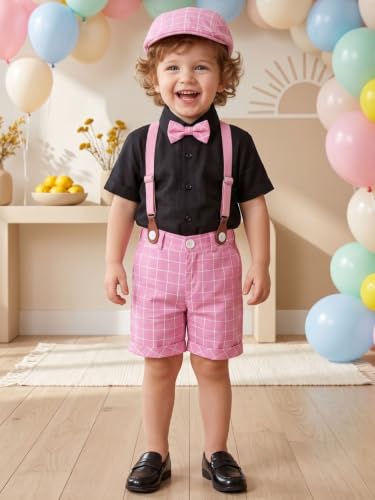 Image of AJ DEZINES Kids Casual Wear Clothing Cotton Shirt Short Set For Boys