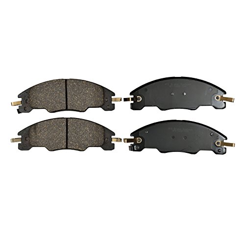 KFE KFE1339-104 Ultra Quiet Advanced Premium Ceramic Brake Pad FRONT Set Compatible With: 2008 2009 2010 2011 Ford Focus