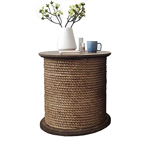 Home&Selected Furniture/Vintage Twine Side Table American Industrial S