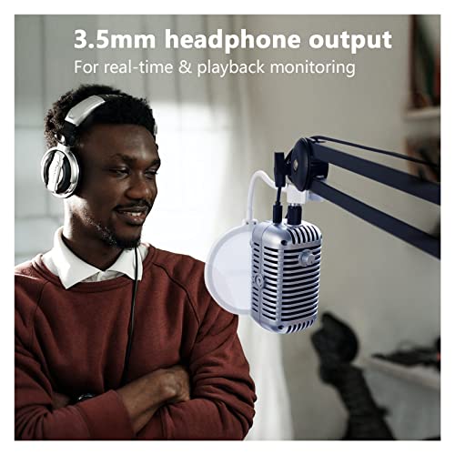 Microphone USB compatible Mac Android Xmic Z5 pour home-studio et streaming - 5