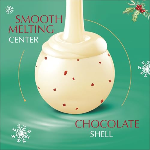 Lindt LINDOR Holiday Assorted Peppermint Truffles