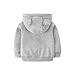 KIDDLETOWN Baby Kapuzenjacke Baby Hoodie Reißverschluss Warme Kinder Cartoon Bär Outwear Unisex Hooded Sweater Jacket Jungen Mädchen Baumwolle Kapuzenpullover 3-6 Monate