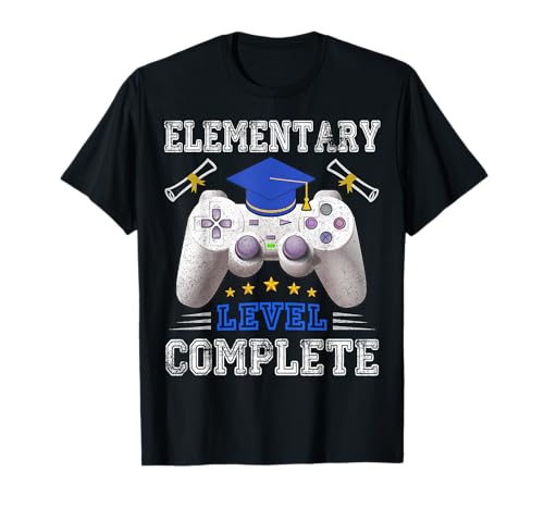 Elementary Level Complete Class Of 2025 Graduation T-Shirt
