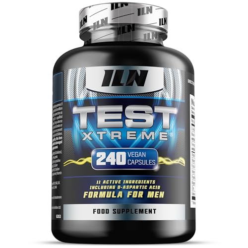 Test Xtreme - Booster Supplements for Men with Zinc - Natural and Safe for Men - Zinc and Magnesium Booster (240 Capsules)