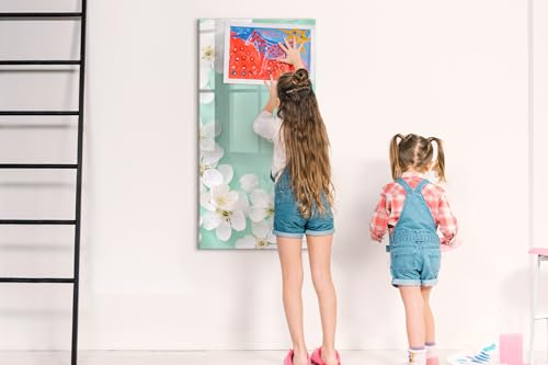 Tableau verre magnétique mural 60x120 pour ne plus oublier vos notes - 4