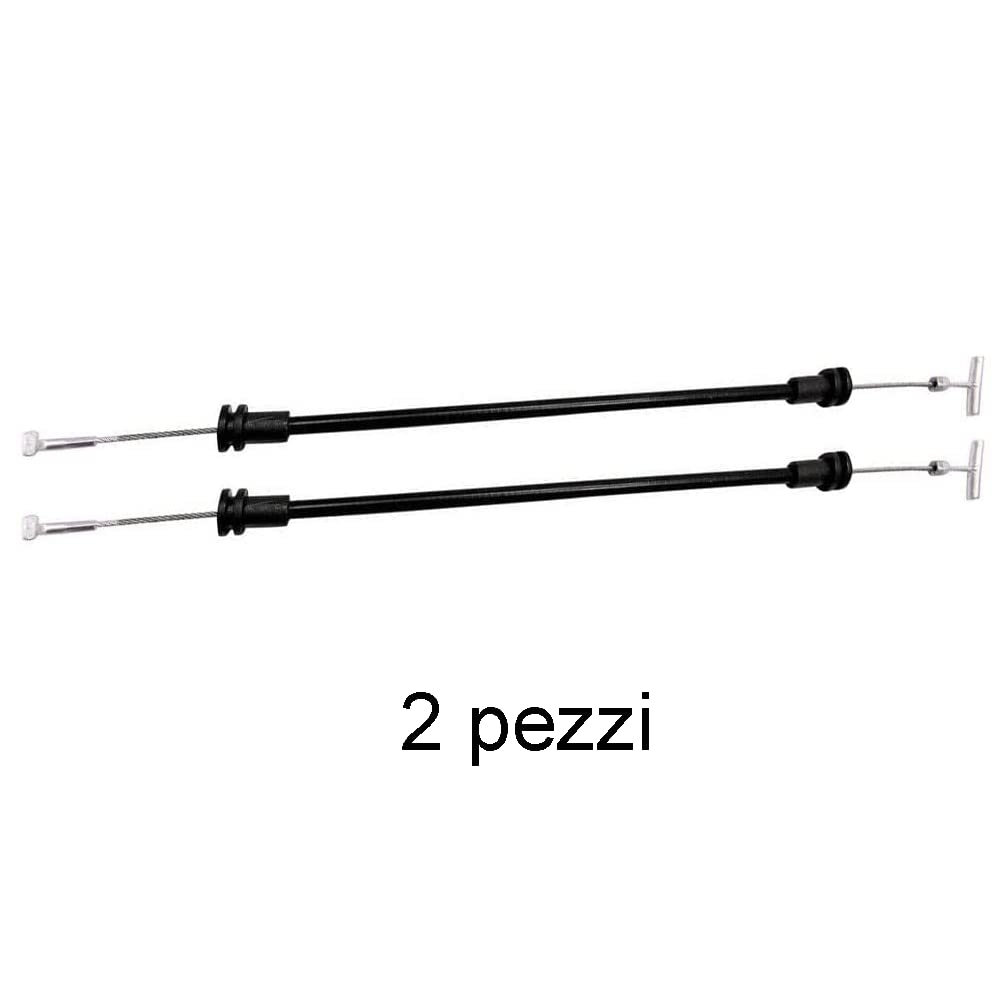2 Cable de la manija de la puerta exterior delantera del coche Forfour 454 compatible con Smart puerta delantera derecha o izquierda