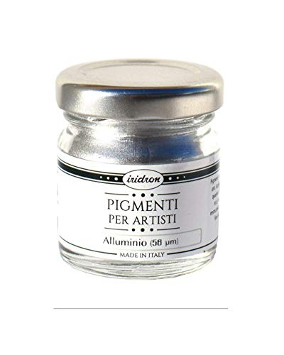 Resin Pro Pigmento Metallico Irimetal ad Elevata Brillantezza | Pigmenti in Polvere per Resine, Pitture e Vernici | Pigmento Color Alluminio Ideale Per Decorazioni e Decoupage 25ml