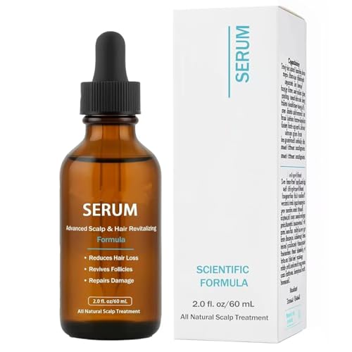 Dekohair Sérum para el Crecimiento Capilar, Tratamiento Avanzado para el Cuero Cabelludo, Reduce la Caída, Repara las Puntas Dañadas y Abiertas, Suave y Sedoso, para Todo Tipo de Cabello