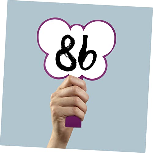 Tablero de puntuación manual borrable en seco NUOBESTY, 2 unidades, tablero blanco para jueces en competencias miniatura 7
