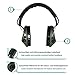 Sordin Pro-X Ear Muffs - 75302-X/L-G-S - Active and Electronic Ear Defenders w/Leather Headband - Gel Pads - Olive