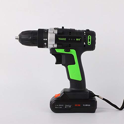 KUANDARDZ Professional Akku Bohrschrauber Akkuschrauber Set Schnellladegerät mit Werkzeugkasten Multifunktionale Funkbohrmaschine für zu Hause, Black – Bild 4